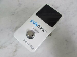 ☆ tc electronic ティーシーエレクトロニック polytune3 BONAFIDE チューナー ☆中古☆