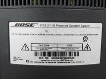 ☆ BOSE ボーズ DVDホームエンターテイメントシステム 3・2・1 GSX SeriesIII ☆中古☆_画像8