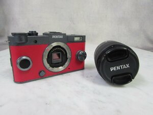 ☆ PENTAX ペンタックス Q-S1 ミラーレス一眼 デジタルカメラ SMC PENTAX 1:2.8-4.5 5-15mm レンズ付き ☆中古☆