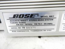 ☆ BOSE ボーズ AW-1 ラジカセ ☆ジャンク☆_画像8