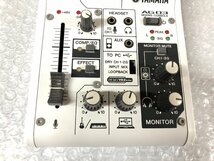 k162*80 【現状品】 訳アリ 通電のみ確認済 YAMAHA（ヤマハ） AG03 オーディオ インターフェース MIXING CONSOLE 本体とケーブルのみ_画像2