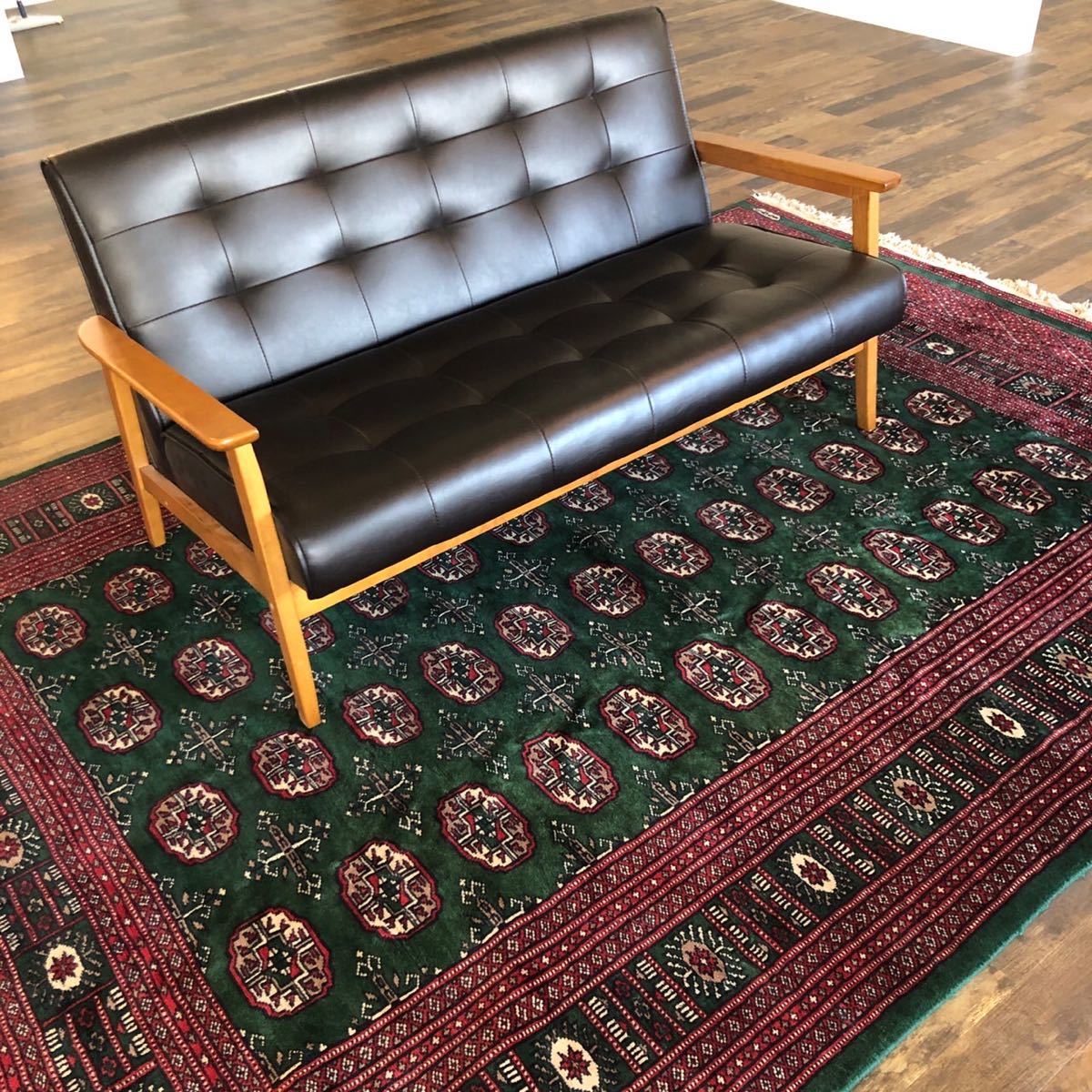 [Large Size] 282cm x 183cm American Vintage Persian Carpet Handmade Hand-knitted Mat Rug Carpet, furniture, interior, carpet, rug, mat, Carpet general