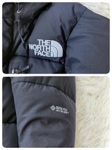 極美品 ノースフェイス【超人気 バルトロ GORE-TEX ブラック 実寸サイズ M相当】THE NORTHFACE ダウンジャケット 黒 ゴアテックス GOLDWIN_画像9