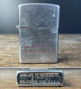 Zippo ビンテージ ジッポ 3バレル 初期 1937〜1950年代製 オイルライター タバコ 煙草 喫煙具 喫煙グッズ 12