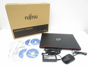 ★ FUJITSU 富士通 LIFEBOOK A576/R ノートパソコン Pro i5-6300U 8GB 無線LAN SSD 512GBブラック使用時間 220時間 中古美品