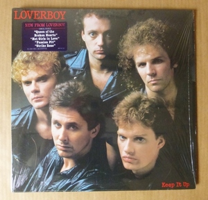 LOVERBOY「KEEP IT UP」米ORIG [QC規格] ステッカー有シュリンク美品