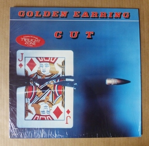 GOLDEN EARRING「CUT」米ORIG [21 RECORDS] ステッカー有シュリンク美品