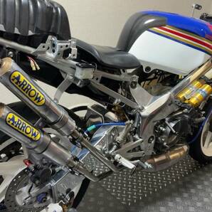 ★☆NSR250R MC21 EHTOS エトス ステンレス 右2本出しトルネードチャンバー 綺麗☆★の画像1