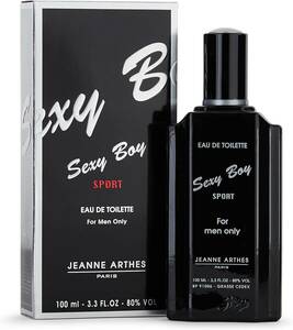  new goods free shipping Jeanne Arthes sek C-boy sport o-doto crack EDT 100ml perfume JEANNE ARTHES SPORT Sexy Boy