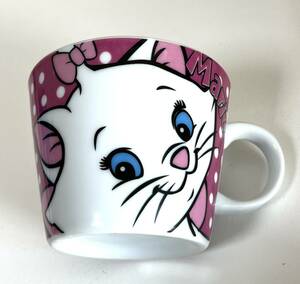 【Wn-123】　Disney ☆マリー ちゃんマグカップ　MARIE MUG CUP　 陶器　箱あり　未使用品