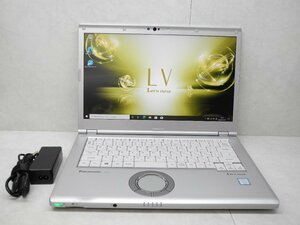 ☆1円☆第8世代☆CF-LV7RDCVS☆累積7520☆高解像度1920×1080☆Core i5 1.70GHz/8GB/SSD256GB/無線/Bluetooth/カメラ/Office/DtoD領域☆