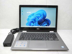 ☆1円☆第7世代☆DELL☆Inspiron 13-5378 2-in-1☆高解像度☆Core i5 2.50GHz/8GB/SSD256GB/無線/カメラ/タッチ/Office/Win11/難有り☆