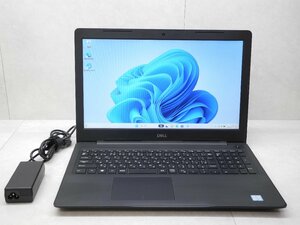 ☆1円スタート☆第8世代☆DELL☆LATITUDE3590☆Core i3 2.20GHz/4GB/SSD256GB/無線/カメラ/Office/Windows 11 Pro☆