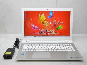 ☆1円☆第5世代☆東芝 dynabook T55/RG☆高解像度1,920×1,080☆Core i3 2.00GHz/4GB/1TB/BD/無線/Bluetooth/カメラ/Office/Win10☆