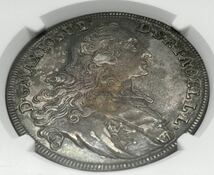 【大型銀貨】1770年 ドイツ バイエルン ターラー マクシミリアン3世 NGC AU53 聖母子 ババリア ターレル 銀貨 アンティークコイン_画像5