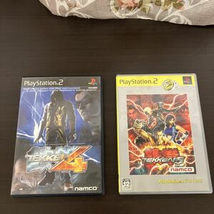 PS2ソフト　鉄拳4＆鉄拳5 the Best ２本セット