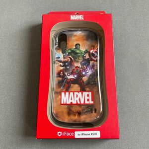 新品 iFACE MARVEL iPhone スマホケース XS / X マーベル オールスター