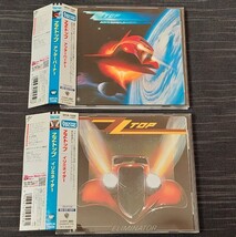 ★帯付名盤２枚セット◆ZZ TOP/イリミネイター ELIMINATOR,　アフターバーナー AFTERBURNER 国内盤廃盤_画像1