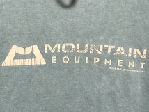 ◆MOUNTAIN EQUIPMENT マウンテンイクイップメント スウェットパーカ ビッグロゴ _画像4