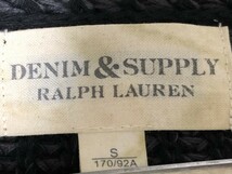 ◆DENIM&SUPPLY RALPH LAUREN ラルフローレン ローゲージニット ダッフルデザインカーディガン ジャケット S _画像6