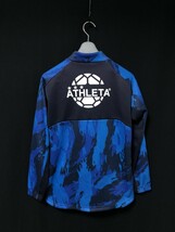 ◆ATHLETA アスレタ サッカーウェア 総柄　ジャケット ジャージ キッズ160　_画像5