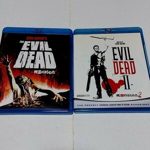 【送料無料】死霊のはらわた　2作品セット　Blu-ray　サム・ライミ　ブルース・キャンベル　THE EVIL DEAD
