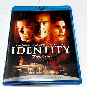 【送料無料】アイデンティティー　Blu-ray　ジョン・キューザック　IDENTITY