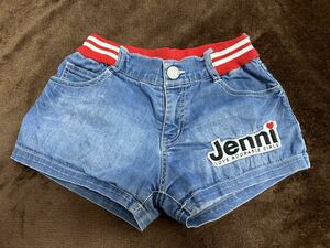  Jenni short pants 140 centimeter bottoms Kids girl woman short bread Denim short pants JENNI