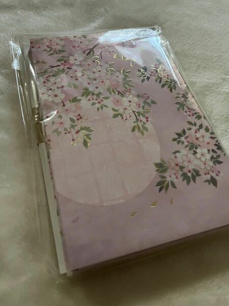 ユニセフ　グリーティングカード 桜　10枚セット　新品未開封