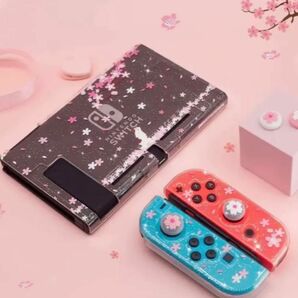 Nintendo Switch ニンテンドー　スイッチカバー　Switchソフトカバー　桜　サクラ