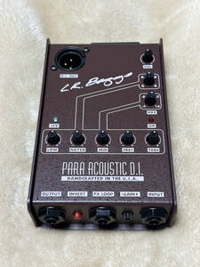 L.R.Baggs ( エルアールバックス ) / Para Acoustic D.I. ダイレクトボックス（中古正常動作品）