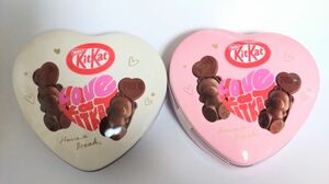キットカット ハートフルベア ネスレ チョコレート バレンタイン ハート缶 ハートフルベアー