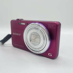 【動作未確認・バッテリー・充電器欠品】Sony DSC-WX170 RED ジャンク品　ソニー　コンパクトデジタルカメラ　コンデジ　Sony