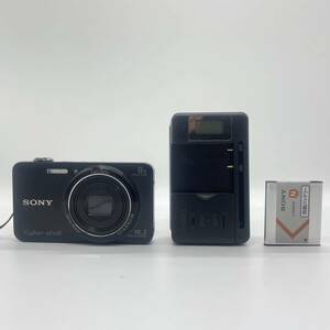 【動作確認済】Sony DSC-WX60 BLACK　コンデジ　デジカメ　デジタルカメラ　シャッター&フラッシュ動作OK