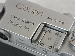 希少 キャノン CANON M39(L39スクリューマウント)レンジファインダーカメラ Canon Ⅲ型 オシロスコープ for Oscilloscope NO.55772 CANON