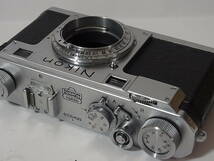 ニコン NIKON レンジファインダーカメラ Sマウント ニコン Nikon S型 ボディ NO.6105499 日本光学 Nippon Kogaku Japan Nikon_画像1