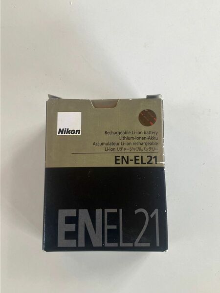 Nikon ニコン EN-EL21 リチャージャブルバッテリー Li-ion