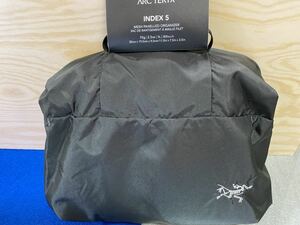 ARCTERYX アークテリクス　INDEX5 インデックス5 Carbon Copy 廃盤　定価3000円　税別　新品　タグ付き　未使用