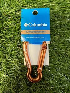 Columbia コロンビア　カラビナ PU1341-620 オレンジ　定価500円税別　廃番　タグ付　未使用　美品