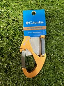 Columbia コロンビア　カラビナ PU2842-996 定価800円税別　廃番　タグ付　未使用　美品