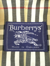 レディース 古着 80s 英国製 Burberry Harrods 別注 ダブル ブレスト トレンチ コート M位 古着_画像9