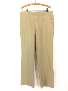 古着 80s カナダ軍 ARMY 「MAN'S TROUSERS C.F」 ライト ウール サマー サービス ドレス トラウザーズ パンツ W35 L31