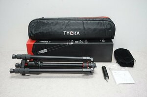 [SK][B4090080] TYCKA TH101 4段 カメラ用三脚 元箱、ケース、マニュアル等付き