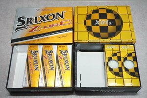 [SK][B4106460] 未使用品 SRIXON Z-URC 9個+TOURSTAGE X01G 6個 ゴルフボール 計15個セット