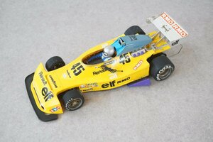 [QS][B4090610] TAMIYA タミヤ 1/10 MARTINI マルティニ #45 Renault elf ボディ シャーシ FP-R2GS 5N-1200SC RC ジャンク品