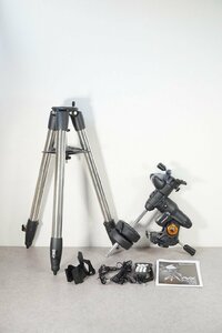 [NZ][B413891612] CELESTRON セレストロン ADVANCED VX 赤道儀 三脚セット 天体望遠鏡 マニュアル、コントローラー、専用ケーブル等付き