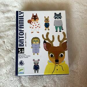 ジェコ バトーファミリー カードゲーム かわいい動物イラスト プチバトー 