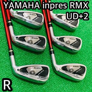 6433 YAMAHA inpres RMX UD+2 ヤマハ　インプレス フレックスR BASSARA 50X5CT アイアン 6本セット　メンズ　右利き　送料無料　匿名配送