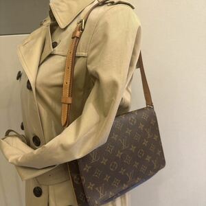 極美品 鑑定済 LOUIS VUITTON ルイヴィトン ミュゼット タンゴ　ショート　保存袋付　モノグラム M51257 SP0070 ショルダーバッグ 1円