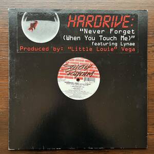 Never Forget (When You Touch Me) / HARDRIVE &#34;2000&#34; feat. LYNAE　12inchレコード,LITTLE LOUIE VEGA,HOUSE,